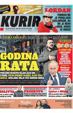 Kurir - broj 3233, 20. feb 2023.