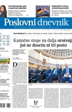 Poslovni Dnevnik - broj 5025, 9. feb 2024.