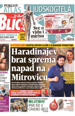 Blic - broj 6551, 12. maj 2015.