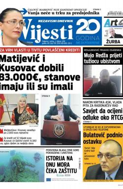 Vijesti - broj 7119, 3. feb 2018.