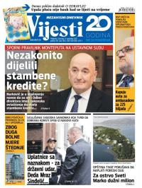 Vijesti - broj 7054, 9. nov 2017.