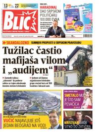 Blic - broj 6698, 6. okt 2015.