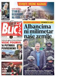 Blic - broj 7272, 15. maj 2017.