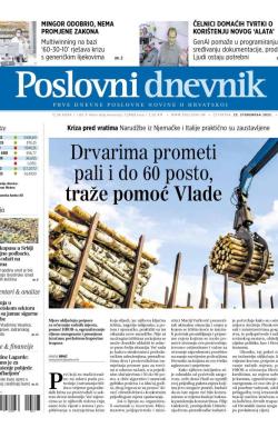 Poslovni Dnevnik - broj 4972, 23. nov 2023.