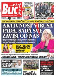 Blic - broj 8364, 11. jun 2020.