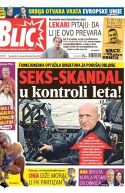 Blic - broj 6767, 14. dec 2015.