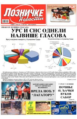 Lozničke novosti - broj 217, 11. maj 2012.