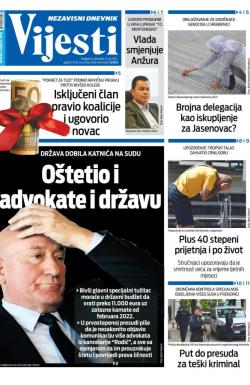 Vijesti - broj 9415, 11. jul 2024.