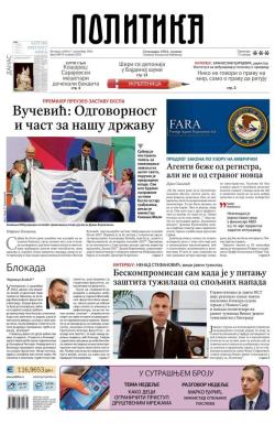 Politika - broj 39879, 7. dec 2024.