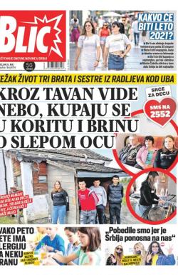 Blic - broj 8704, 24. maj 2021.