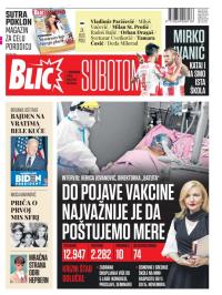 Blic - broj 8513, 7. nov 2020.