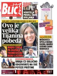 Blic - broj 7923, 9. mar 2019.