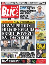 Blic - broj 8187, 2. dec 2019.