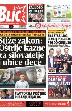 Blic - broj 7922, 8. mar 2019.