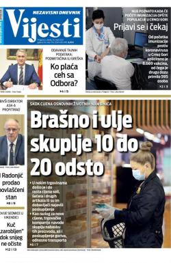 Vijesti - broj 8247, 24. mar 2021.