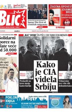 Blic - broj 5982, 6. okt 2013.