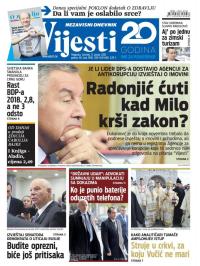 Vijesti - broj 7096, 11. jan 2018.