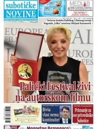 Nove Subotičke novine - broj 184, 18. sep 2020.