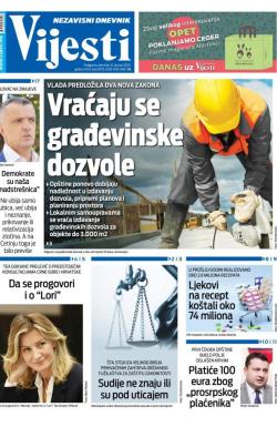 Vijesti - broj 9597, 16. jan 2025.