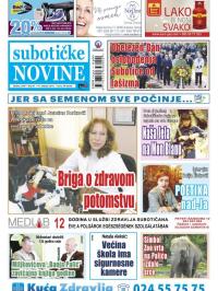 Nove Subotičke novine - broj 41, 14. okt 2016.