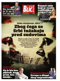 Blic - broj 7740, 2. sep 2018.