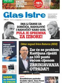 Glas Istre - broj 285, 15. okt 2021.