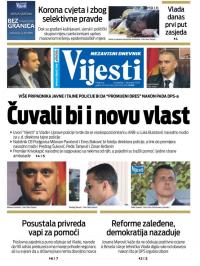 Vijesti - broj 8143, 7. dec 2020.