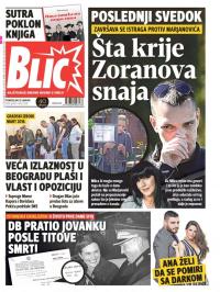 Blic - broj 7528, 29. jan 2018.