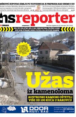 Novosadski reporter - broj 62, 20. dec 2012.