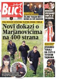 Blic - broj 7529, 30. jan 2018.