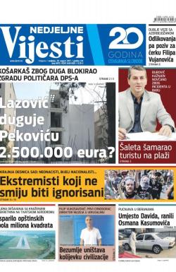 Vijesti - broj 6973, 20. avg 2017.