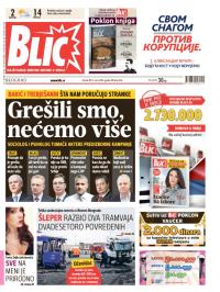 Blic - broj 6134, 11. mar 2014.