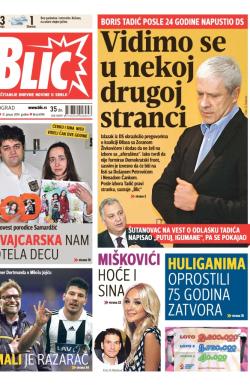 Blic - broj 6096, 31. jan 2014.