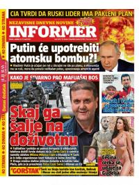 Informer - broj 3039, 16. apr 2022.