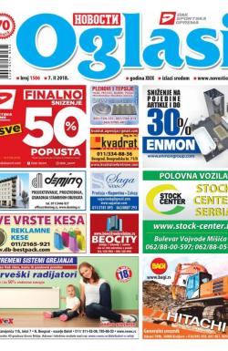 Novosti oglasi - broj 1506, 7. feb 2018.