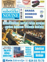 Nove Subotičke novine - broj 25, 20. jun 2014.