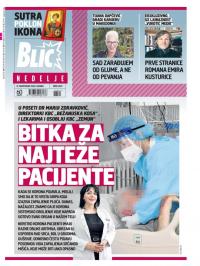 Blic - broj 8521, 15. nov 2020.