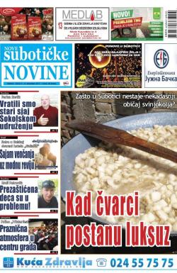 Nove Subotičke novine - broj 49, 8. dec 2017.