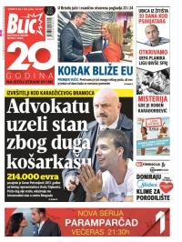 Blic - broj 6979, 19. jul 2016.