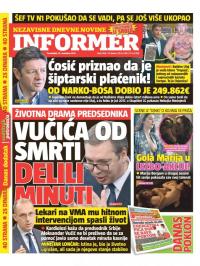 Informer - broj 2306, 18. nov 2019.