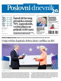 Poslovni Dnevnik - broj 5180, 20. sep 2024.