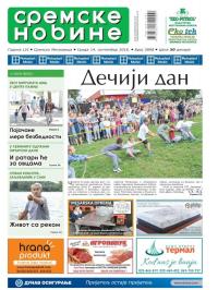 Sremske Novine - broj 2898, 14. sep 2016.