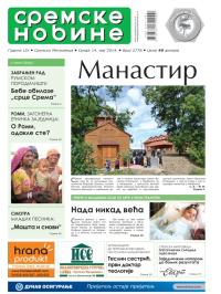 Sremske Novine - broj 2776, 14. maj 2014.