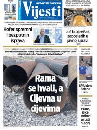 Vijesti - broj 7690, 4. sep 2019.