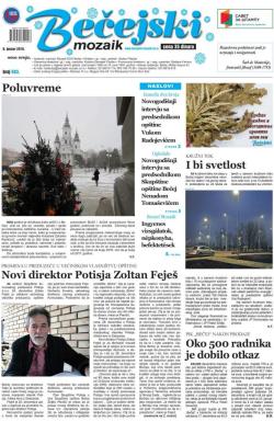 Bečejski mozaik - broj 693, 8. jan 2016.