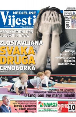 Vijesti - broj 7085, 10. dec 2017.