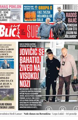 Blic - broj 8716, 5. jun 2021.