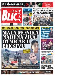 Blic - broj 8215, 30. dec 2019.