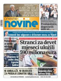 Dnevne novine - broj 2535, 21. nov 2019.