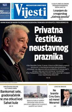 Vijesti - broj 8175, 11. jan 2021.